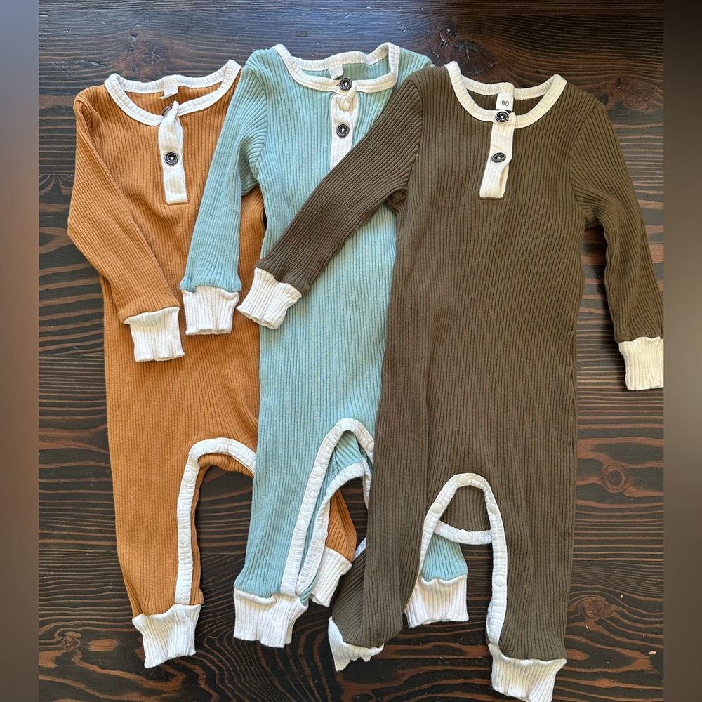 3 One Piece Rompers